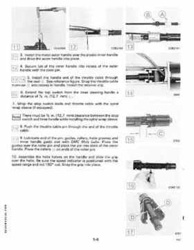 1989 Johnson/Evinrude 40 thru 55 HP Models Service Manual P/N 507755, Page 166