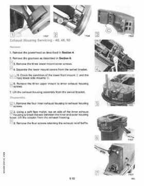 1989 Johnson/Evinrude 40 thru 55 HP Models Service Manual P/N 507755, Page 168