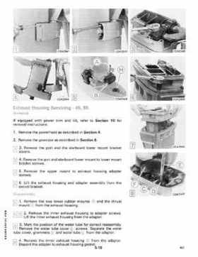 1989 Johnson/Evinrude 40 thru 55 HP Models Service Manual P/N 507755, Page 176