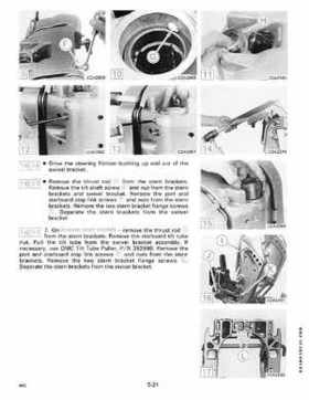 1989 Johnson/Evinrude 40 thru 55 HP Models Service Manual P/N 507755, Page 179