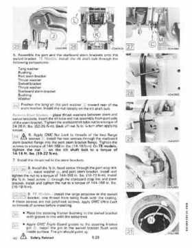 1989 Johnson/Evinrude 40 thru 55 HP Models Service Manual P/N 507755, Page 181