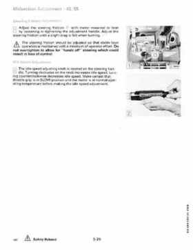 1989 Johnson/Evinrude 40 thru 55 HP Models Service Manual P/N 507755, Page 183