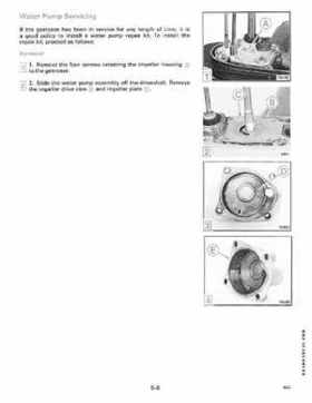 1989 Johnson/Evinrude 40 thru 55 HP Models Service Manual P/N 507755, Page 189