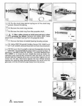 1989 Johnson/Evinrude 40 thru 55 HP Models Service Manual P/N 507755, Page 195