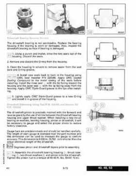 1989 Johnson/Evinrude 40 thru 55 HP Models Service Manual P/N 507755, Page 198