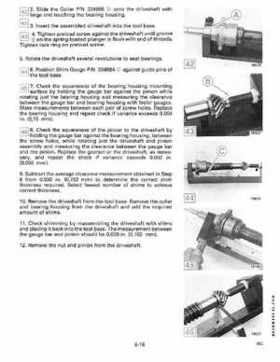 1989 Johnson/Evinrude 40 thru 55 HP Models Service Manual P/N 507755, Page 199