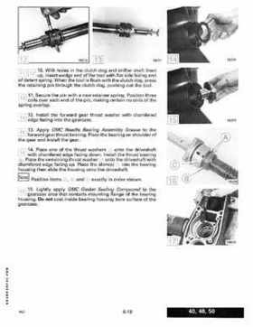 1989 Johnson/Evinrude 40 thru 55 HP Models Service Manual P/N 507755, Page 202