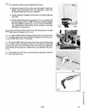 1989 Johnson/Evinrude 40 thru 55 HP Models Service Manual P/N 507755, Page 203