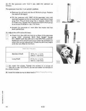 1989 Johnson/Evinrude 40 thru 55 HP Models Service Manual P/N 507755, Page 206