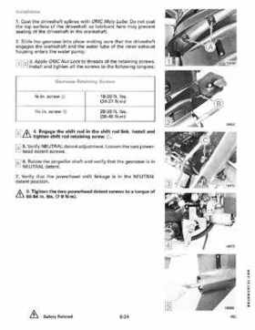 1989 Johnson/Evinrude 40 thru 55 HP Models Service Manual P/N 507755, Page 207