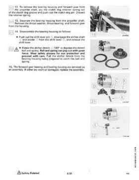 1989 Johnson/Evinrude 40 thru 55 HP Models Service Manual P/N 507755, Page 213
