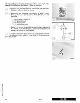 1989 Johnson/Evinrude 40 thru 55 HP Models Service Manual P/N 507755, Page 214