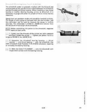 1989 Johnson/Evinrude 40 thru 55 HP Models Service Manual P/N 507755, Page 217