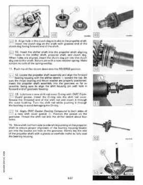 1989 Johnson/Evinrude 40 thru 55 HP Models Service Manual P/N 507755, Page 220