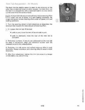 1989 Johnson/Evinrude 40 thru 55 HP Models Service Manual P/N 507755, Page 225