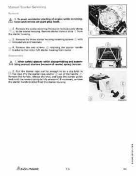 1989 Johnson/Evinrude 40 thru 55 HP Models Service Manual P/N 507755, Page 229