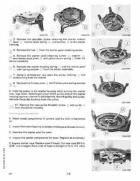1989 Johnson/Evinrude 40 thru 55 HP Models Service Manual P/N 507755, Page 230