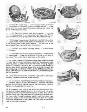 1989 Johnson/Evinrude 40 thru 55 HP Models Service Manual P/N 507755, Page 232