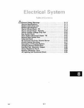 1989 Johnson/Evinrude 40 thru 55 HP Models Service Manual P/N 507755, Page 234