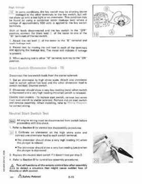 1989 Johnson/Evinrude 40 thru 55 HP Models Service Manual P/N 507755, Page 248