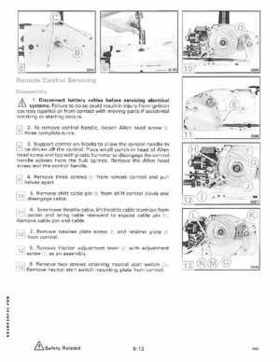 1989 Johnson/Evinrude 40 thru 55 HP Models Service Manual P/N 507755, Page 270