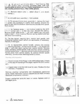 1989 Johnson/Evinrude 40 thru 55 HP Models Service Manual P/N 507755, Page 271