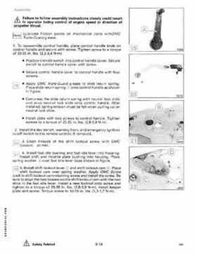 1989 Johnson/Evinrude 40 thru 55 HP Models Service Manual P/N 507755, Page 272