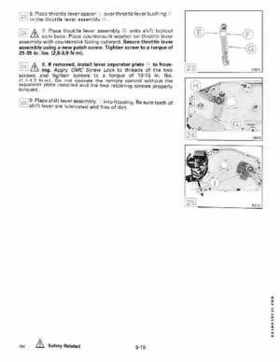 1989 Johnson/Evinrude 40 thru 55 HP Models Service Manual P/N 507755, Page 273