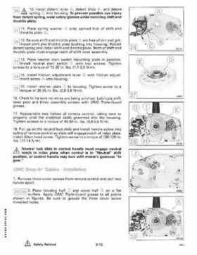 1989 Johnson/Evinrude 40 thru 55 HP Models Service Manual P/N 507755, Page 274