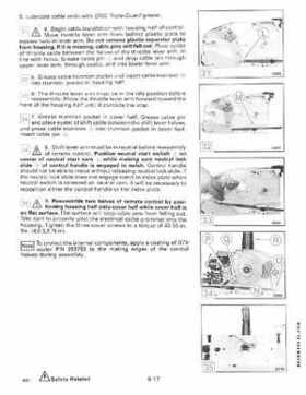 1989 Johnson/Evinrude 40 thru 55 HP Models Service Manual P/N 507755, Page 275