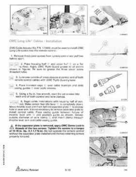 1989 Johnson/Evinrude 40 thru 55 HP Models Service Manual P/N 507755, Page 276