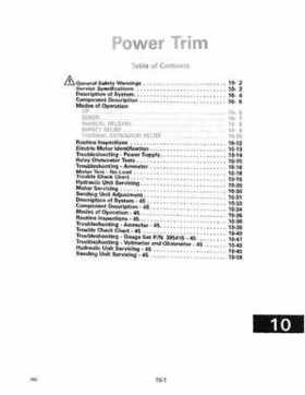 1989 Johnson/Evinrude 40 thru 55 HP Models Service Manual P/N 507755, Page 282