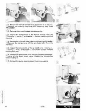 1989 Johnson/Evinrude 40 thru 55 HP Models Service Manual P/N 507755, Page 302