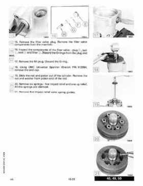 1989 Johnson/Evinrude 40 thru 55 HP Models Service Manual P/N 507755, Page 304