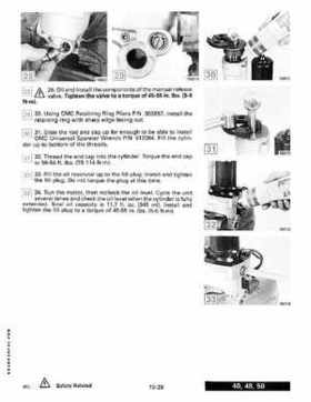 1989 Johnson/Evinrude 40 thru 55 HP Models Service Manual P/N 507755, Page 310