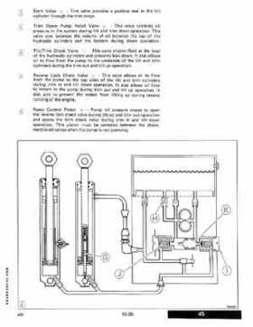 1989 Johnson/Evinrude 40 thru 55 HP Models Service Manual P/N 507755, Page 316