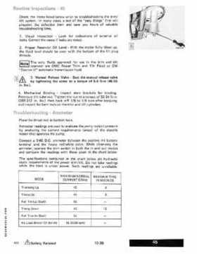 1989 Johnson/Evinrude 40 thru 55 HP Models Service Manual P/N 507755, Page 320