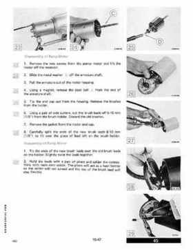 1989 Johnson/Evinrude 40 thru 55 HP Models Service Manual P/N 507755, Page 328