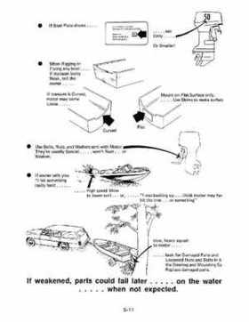1989 Johnson/Evinrude 40 thru 55 HP Models Service Manual P/N 507755, Page 350