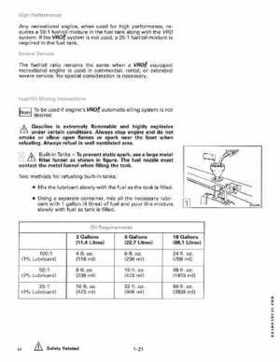 1989 Johnson Evinrude "CE" 120/125/140/185/200/225/300 HP Service/Repair Manual P/N 507758, Page 27