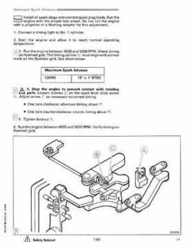 1989 Johnson Evinrude "CE" 120/125/140/185/200/225/300 HP Service/Repair Manual P/N 507758, Page 66