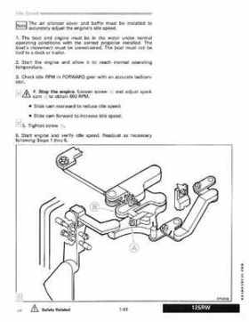 1989 Johnson Evinrude "CE" 120/125/140/185/200/225/300 HP Service/Repair Manual P/N 507758, Page 67