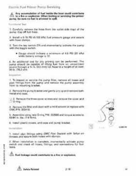 1989 Johnson Evinrude "CE" 120/125/140/185/200/225/300 HP Service/Repair Manual P/N 507758, Page 92