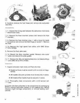 1989 Johnson Evinrude "CE" 120/125/140/185/200/225/300 HP Service/Repair Manual P/N 507758, Page 97