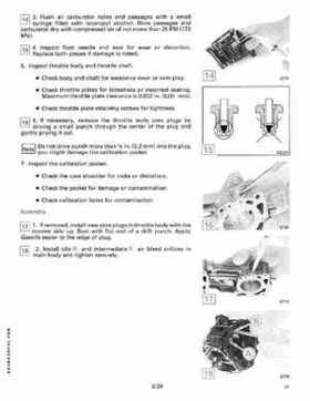 1989 Johnson Evinrude "CE" 120/125/140/185/200/225/300 HP Service/Repair Manual P/N 507758, Page 98