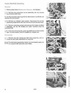 1989 Johnson Evinrude "CE" 120/125/140/185/200/225/300 HP Service/Repair Manual P/N 507758, Page 101