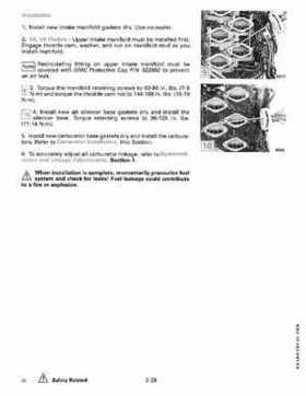 1989 Johnson Evinrude "CE" 120/125/140/185/200/225/300 HP Service/Repair Manual P/N 507758, Page 103