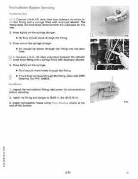1989 Johnson Evinrude "CE" 120/125/140/185/200/225/300 HP Service/Repair Manual P/N 507758, Page 104