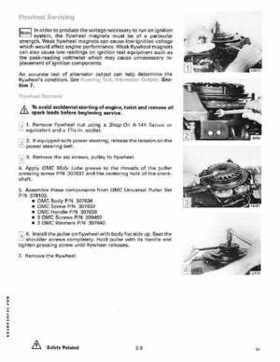 1989 Johnson Evinrude "CE" 120/125/140/185/200/225/300 HP Service/Repair Manual P/N 507758, Page 118