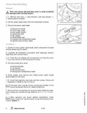1989 Johnson Evinrude "CE" 120/125/140/185/200/225/300 HP Service/Repair Manual P/N 507758, Page 129